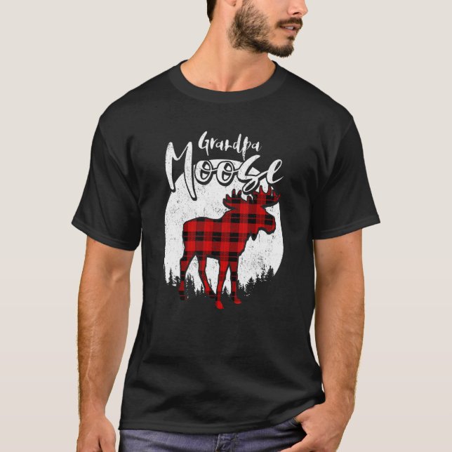Camiseta Familia De Matanza De Búfalo De Tapado Rojo Abuelo (Anverso)