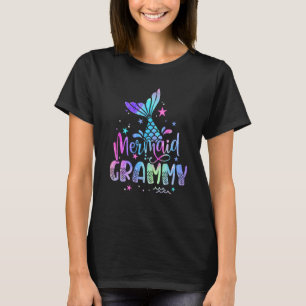Camiseta Familia de Mujeres Grammy de Sirena coincidiendo c