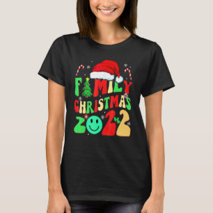 Camiseta Familia de Navidad Combinada 2022 Equipo Santa Elf