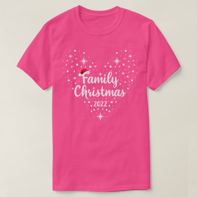 Camiseta Familia de navidades 2022 Navidades de familias ín (Diseño del anverso)