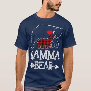 Camiseta Familia de Navidades de Búfalo de Oso Gamma Pajama