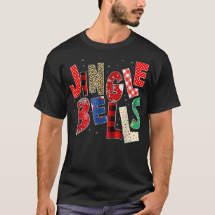 Camiseta Familia de Navidades de campanas rojas de jingle P