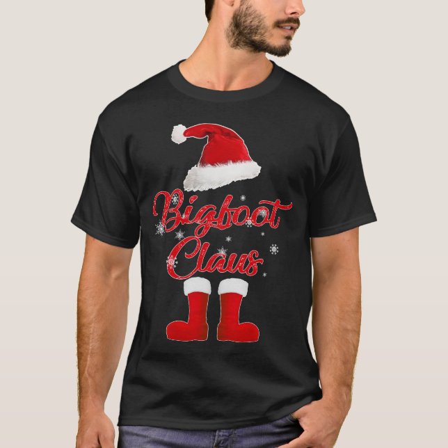 Camiseta Familia de navidades de claus BIGfoot (Anverso)