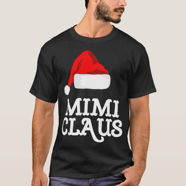 Camiseta Familia de Navidades de Mimi Claus coincidiendo co (Anverso)