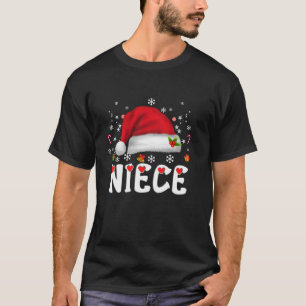 Camiseta Familia de Navidades de Santa  de la sobrina coinc