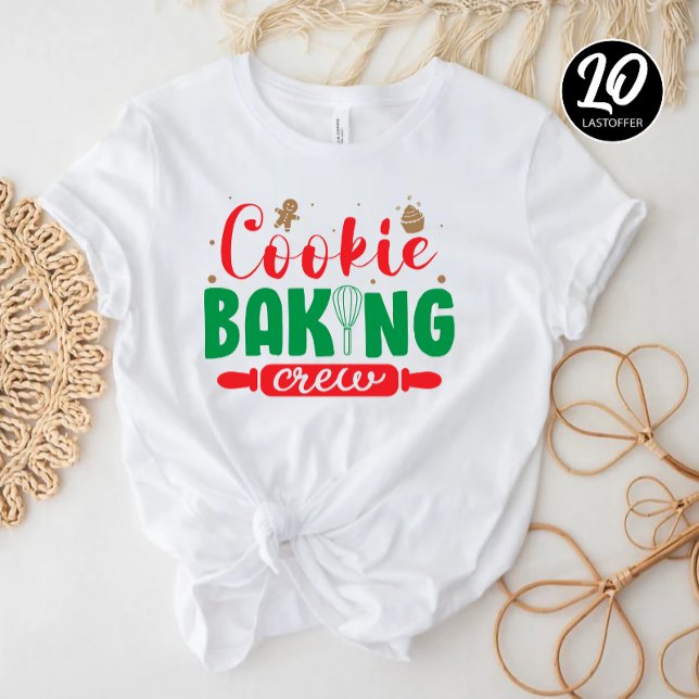 Camiseta Familia de Navidades divertidos de Cookie Baking C (Subido por el creador)