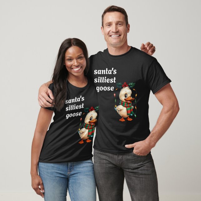 Camiseta Familia de Navidades divertidos de la gallina de l (Unisexo)
