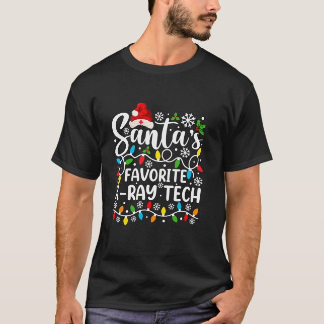 Camiseta Familia de Navidades divertidos de la tecnología d (Anverso)