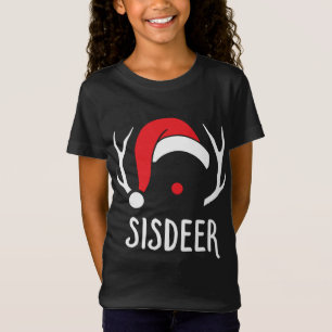 Camiseta Familia de Navidades Hermanas de Cerveza para Reno