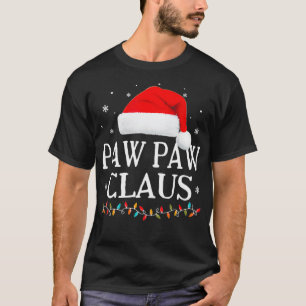 Camiseta Familia de Navidades Paw Paw Claus coincidiendo co