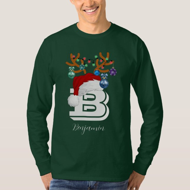 Camiseta Familia de Navidades que coincidan con el nombre i (Anverso)