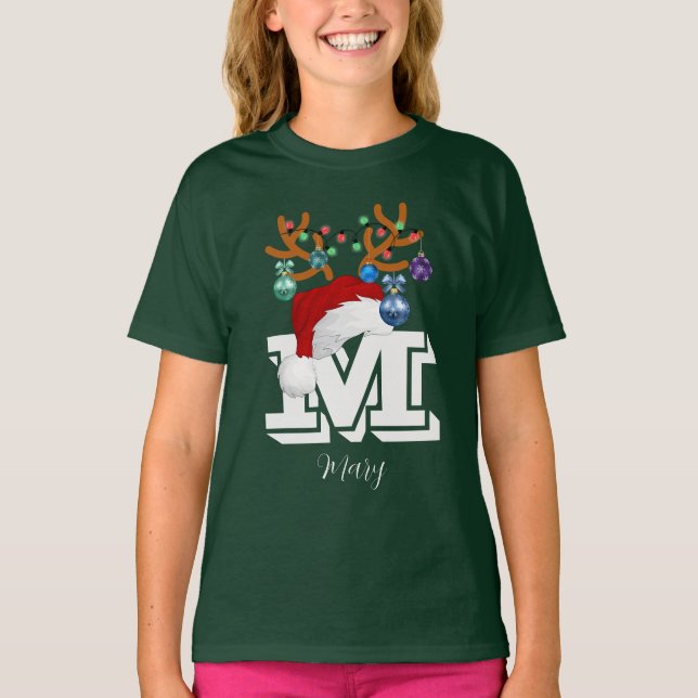 Camiseta Familia de Navidades que coincidan con el nombre i (Anverso)