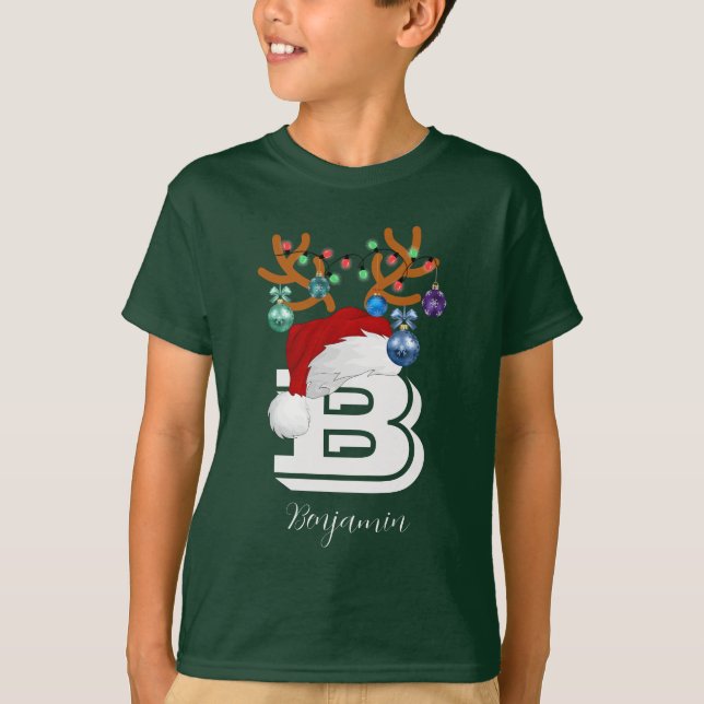 Camiseta Familia de Navidades que coincidan con el nombre i (Anverso)