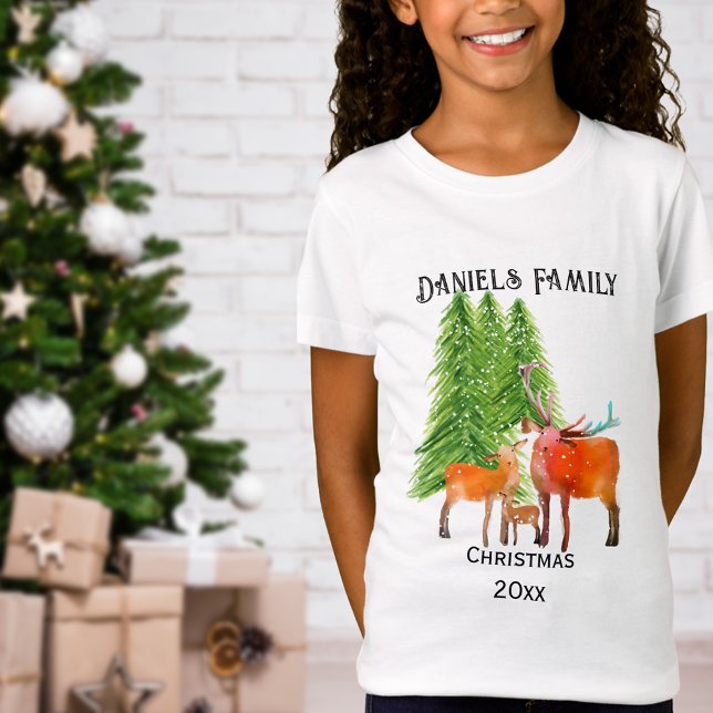 Camiseta Familia de Navidades venados (Subido por el creador)