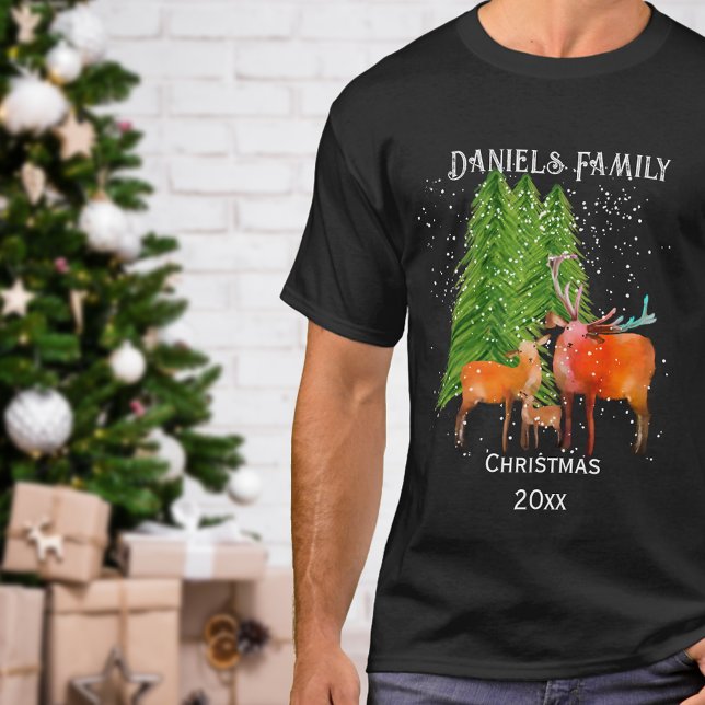 Camiseta Familia de Navidades venados (Subido por el creador)
