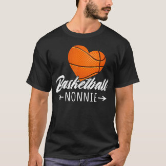 Camiseta Familia de Nonnie de Baloncesto que Ama el Balonce