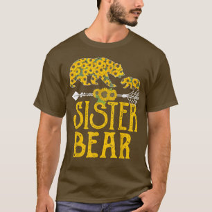 Camiseta Familia De Osos Sunflower Lover