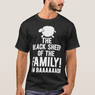 Camiseta Familia de ovejas negras soy baaaad Toy