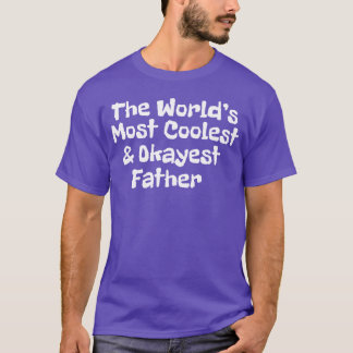 Camiseta familia de padres más genial y okayest