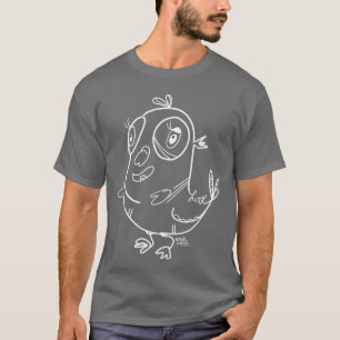 Camiseta familia de pájaros raros