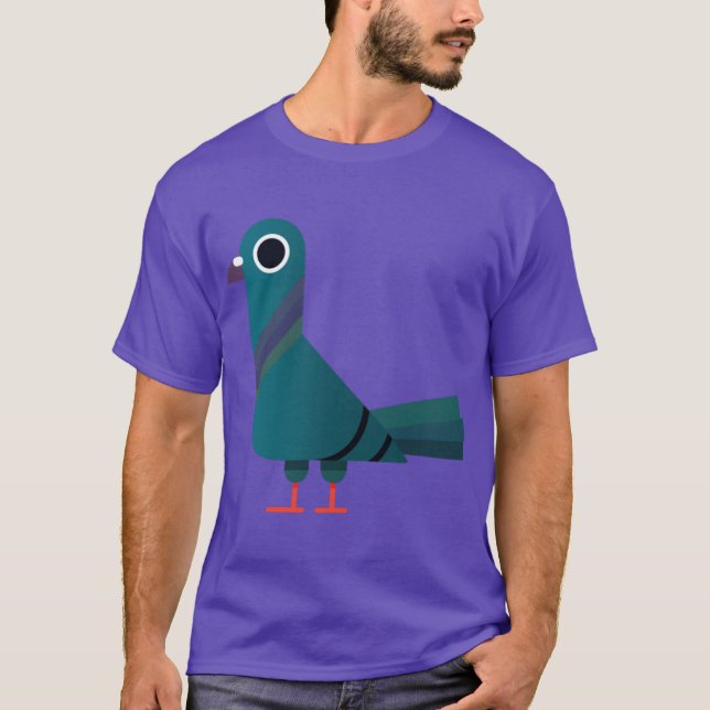 Camiseta Familia de palomas (Anverso)
