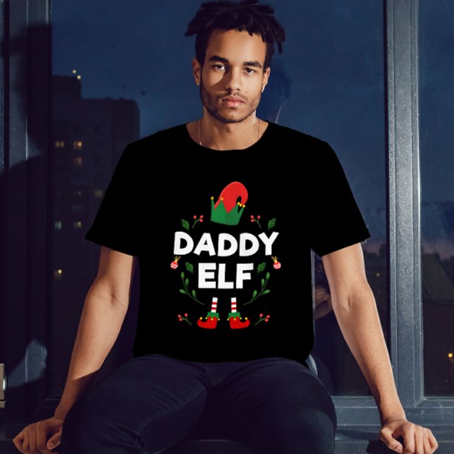 Camiseta Familia de papi elf que coincide con navidades nom (Subido por el creador)