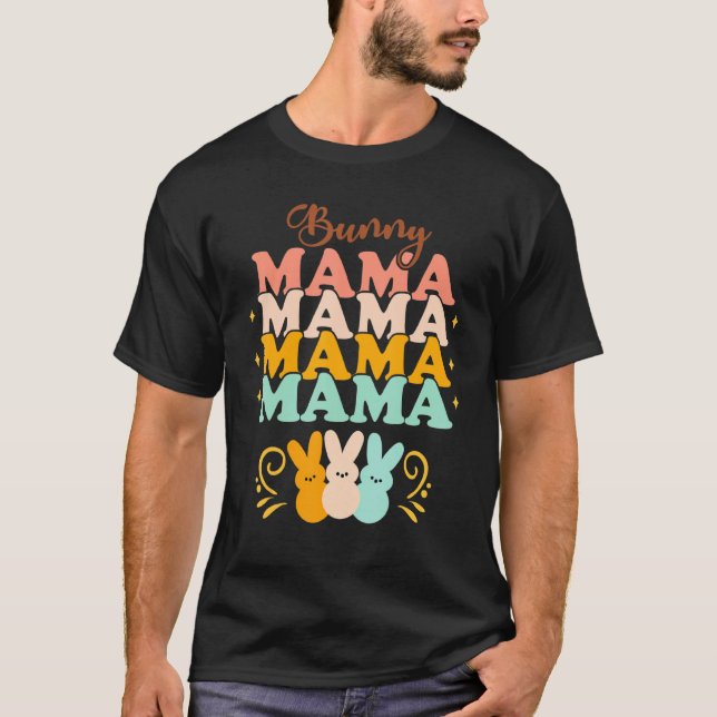 Camiseta Familia de Pascua Ropa De Concordancia Pastel Colo (Anverso)