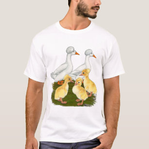 Camiseta Familia de patos crestados