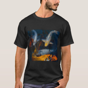 Camiseta Familia de peces koi