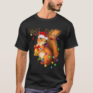 Camiseta Familia de pijamas a juego con luces de Navidad de