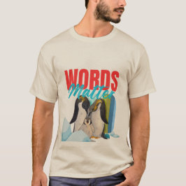 Camiseta Familia de Pingüinos Coloridos y Amor