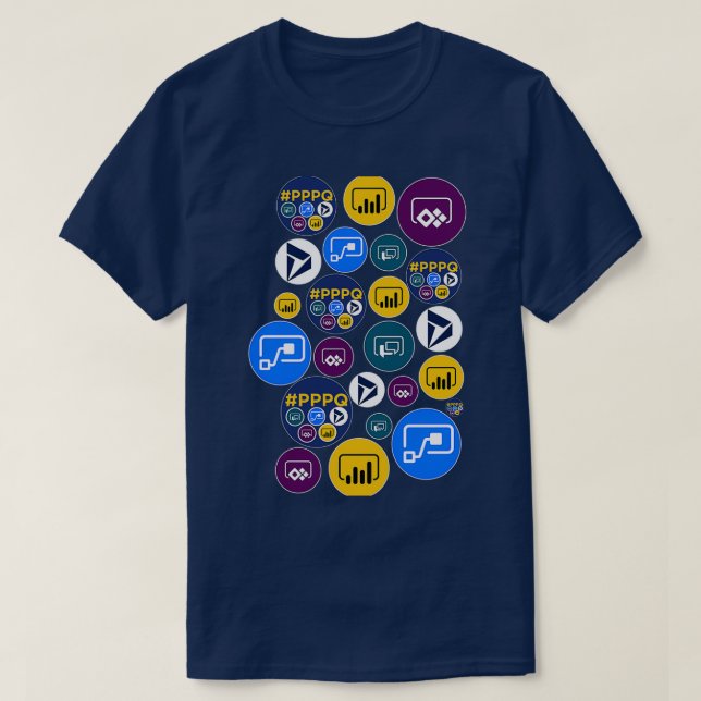 Camiseta Familia de plataformas de energía  (Diseño del anverso)