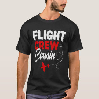 Camiseta Familia de primos de cumpleaños en avión de la tri