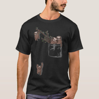 Camiseta Familia de ranura de bolsillo