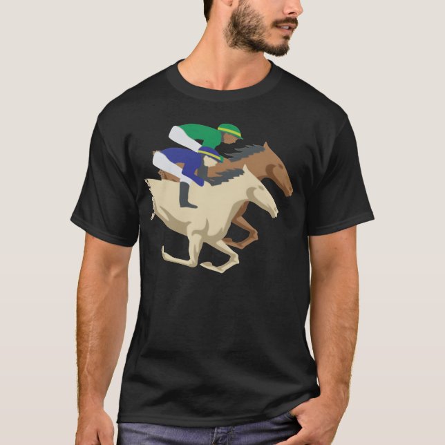 Camiseta Familia de regalos de caballos de la competición d (Anverso)