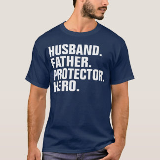 Camiseta Familia de regalos del Hero del Padre del Marido