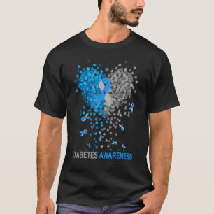 Camiseta Familia de sensibilización sobre diabetes tipo 1