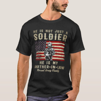 Camiseta Familia De Soldados Del Ejército Orgullosos Del He