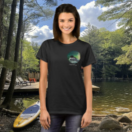 Camiseta Familia de somormujos en el lago Butterfield
