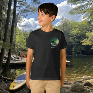 Camiseta Familia de somormujos en el lago Butterfield