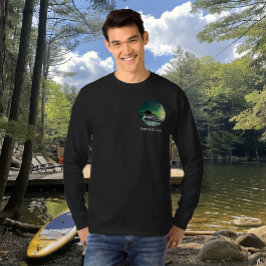 Camiseta Familia de somormujos en el lago Butterfield