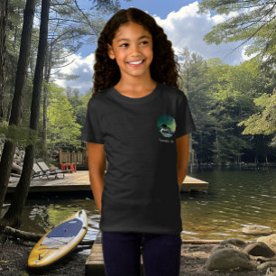Camiseta Familia de somormujos en el lago Butterfield