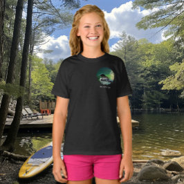 Camiseta Familia de somormujos en el lago Butterfield