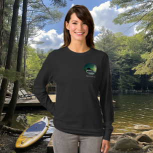Camiseta Familia de somormujos en el lago Butterfield