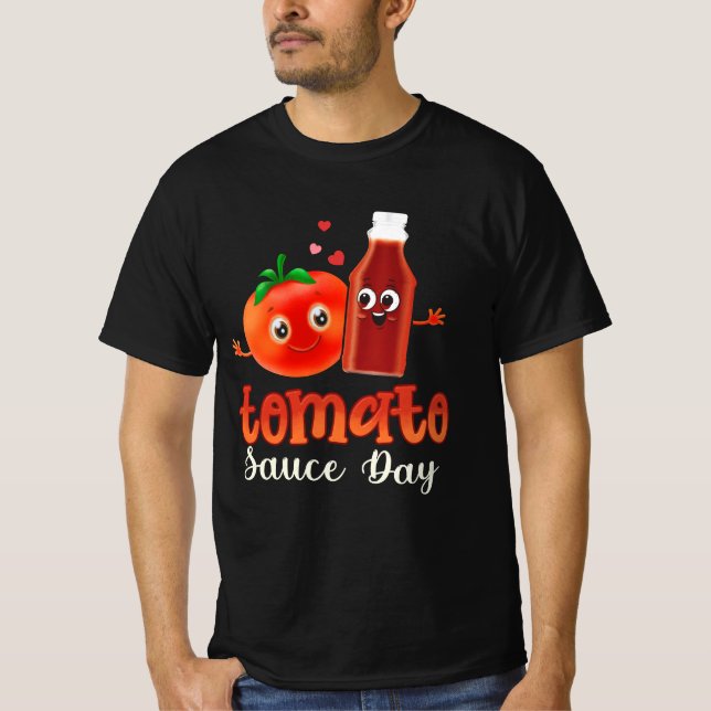 Camiseta Familia de Tomate Passata Reunión Día S (Anverso)
