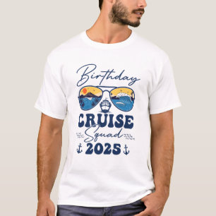Camiseta Familia de Vacaciones que Coinciden con la Escuadr