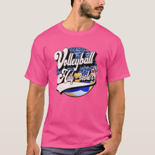 Camiseta Familia de voleibol de media hermana Vintage M
