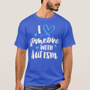 Camiseta Familia del Autismo Me Encanta Alguien Con Concien