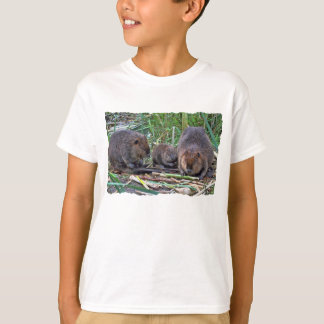 Camiseta Familia del castor