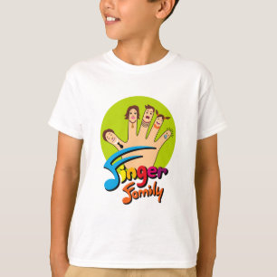 Camiseta Familia del dedo